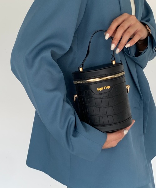 ECLIN（エクラン）の「2WAYバニティバッグ ショルダーバッグ（ショルダーバッグ・レディース・ブラック/ブラウン/ブラック系その他・FREE）」の2枚目の写真