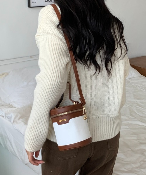 ECLIN（エクラン）の「2WAYバニティバッグ ショルダーバッグ（ショルダーバッグ・レディース・ブラック/ブラウン/ブラック系その他・FREE）」の11枚目の写真