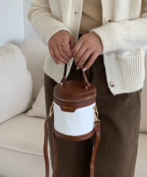 ECLIN（エクラン）の「2WAYバニティバッグ ショルダーバッグ（ショルダーバッグ・レディース・ブラック/ブラウン/ブラック系その他・FREE）」の5枚目の写真