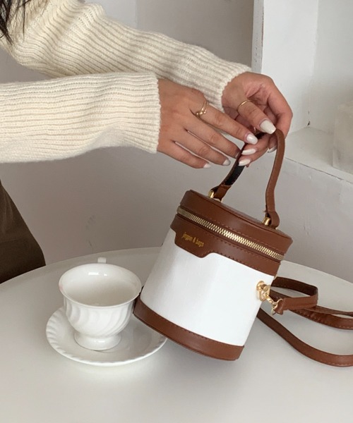 ECLIN（エクラン）の「2WAYバニティバッグ ショルダーバッグ（ショルダーバッグ・レディース・ブラック/ブラウン/ブラック系その他・FREE）」の9枚目の写真