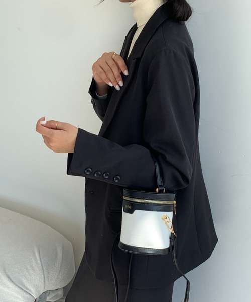 ECLIN（エクラン）の「2WAYバニティバッグ ショルダーバッグ（ショルダーバッグ・レディース・ブラック/ブラウン/ブラック系その他・FREE）」の21枚目の写真