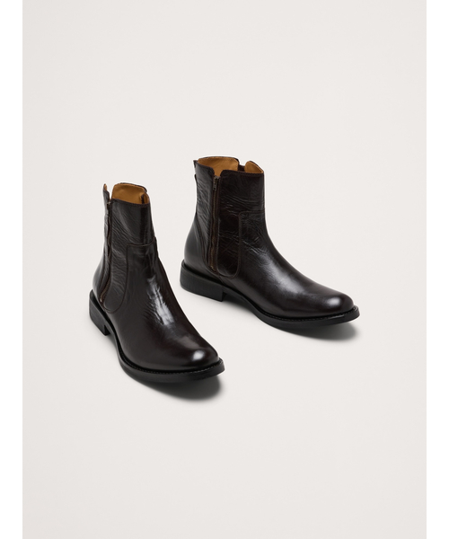Banana Republic(バナナリパブリック)の「◆レザー ダブルジップ ブーツ(ブーツ・メンズ・ブラウン・8/9/10)」の8枚目の写真