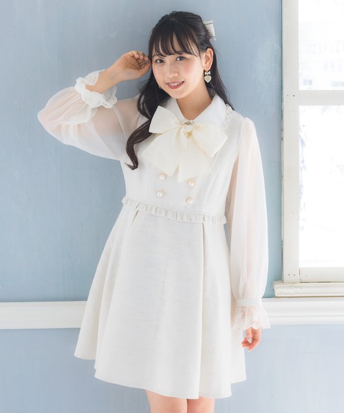定価36000円◆新品タグ付き◆ヤマダヤ◆シアースリーブプリーツワンピース USAGI ONLINE限定XS(00)サイズ】タートルプリーツカット