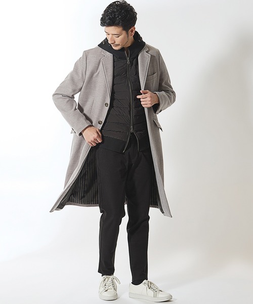 UNION STATION(ユニオンステーション)の「【SORONA/ソロナ】フーデッド機能中綿ブルゾン(ナイロンジャケット・メンズ・グレー系その他/ブラック系その他・M/L/LL)」の5枚目の写真