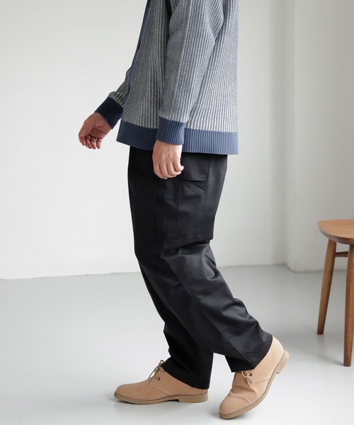 LAKOLE(ラコレ)の「TCツイルカーゴパンツ / 162983(カーゴパンツ・メンズ・ブラック/オリーブ・MEDIUM/LARGE/X-LARGE)」の2枚目の写真