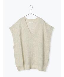 sm2rhythm | 柄編みニットベスト(ベスト)