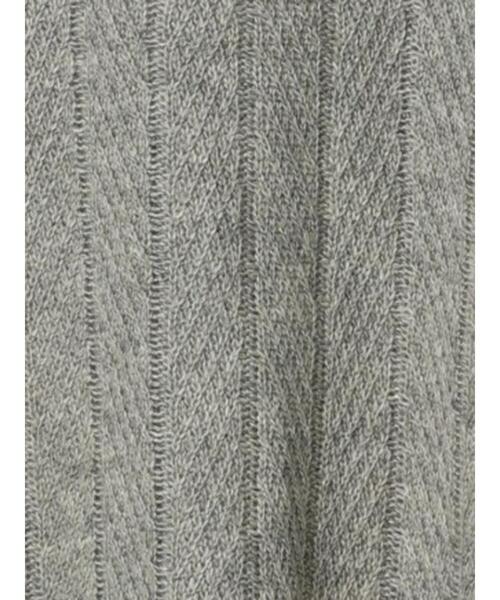 sm2rhythm（サマンサモスモスリズム）の「柄編みニットベスト（ベスト・レディース・ホワイト/ネイビー/グレー・ﾌﾘ-）」の10枚目の写真