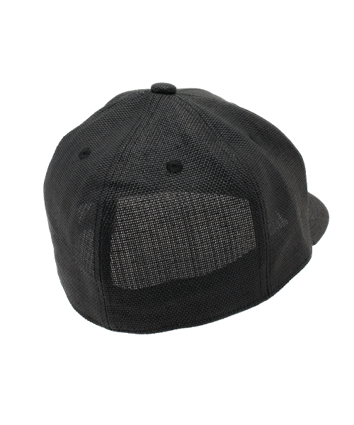 KIJIMA TAKAYUKI(キジマ タカユキ)の「KIJIMA TAKAYUKI paper cloth baseball cap(キャップ・メンズ・ブラック・2/3)」の6枚目の写真