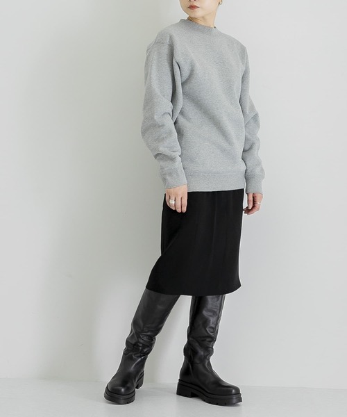 COOME（コーメ）の「COOME　VINTAGE CREW SWEAT SHIRTS（スウェット・レディース・グレー/イエロー/ダークグレー・LARGE/SMALL）」の5枚目の写真