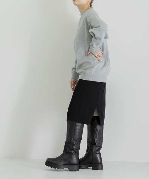 COOME（コーメ）の「COOME　VINTAGE CREW SWEAT SHIRTS（スウェット・レディース・グレー/イエロー/ダークグレー・LARGE/SMALL）」の6枚目の写真