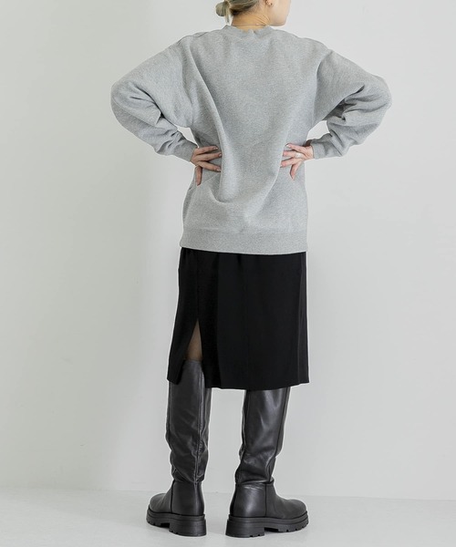 COOME（コーメ）の「COOME　VINTAGE CREW SWEAT SHIRTS（スウェット・レディース・グレー/イエロー/ダークグレー・LARGE/SMALL）」の7枚目の写真