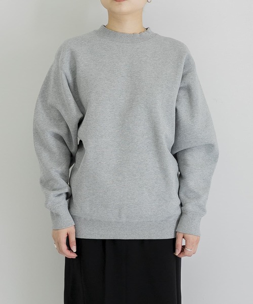 COOME（コーメ）の「COOME　VINTAGE CREW SWEAT SHIRTS（スウェット・レディース・グレー/イエロー/ダークグレー・LARGE/SMALL）」の10枚目の写真