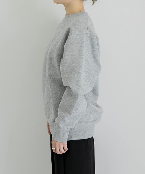 COOME（コーメ）の「COOME　VINTAGE CREW SWEAT SHIRTS（スウェット・レディース・グレー/イエロー/ダークグレー・LARGE/SMALL）」の11枚目の写真