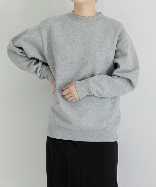 COOME（コーメ）の「COOME　VINTAGE CREW SWEAT SHIRTS（スウェット・レディース・グレー/イエロー/ダークグレー・LARGE/SMALL）」の13枚目の写真