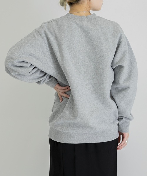 COOME（コーメ）の「COOME　VINTAGE CREW SWEAT SHIRTS（スウェット・レディース・グレー/イエロー/ダークグレー・LARGE/SMALL）」の15枚目の写真