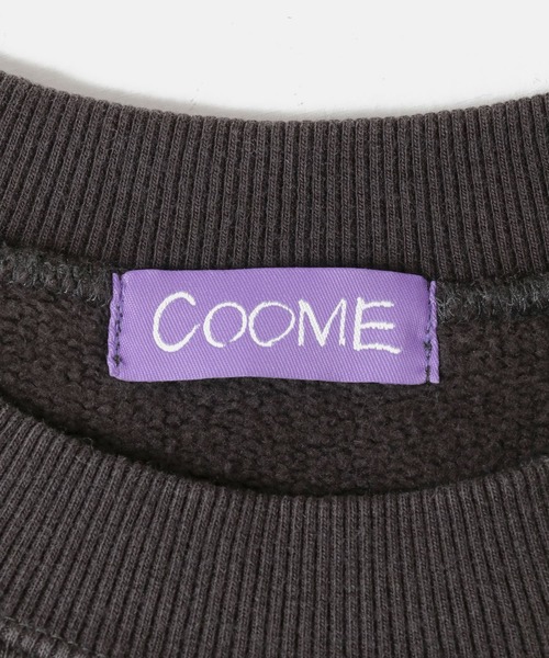 COOME（コーメ）の「COOME　VINTAGE CREW SWEAT SHIRTS（スウェット・レディース・グレー/イエロー/ダークグレー・LARGE/SMALL）」の22枚目の写真