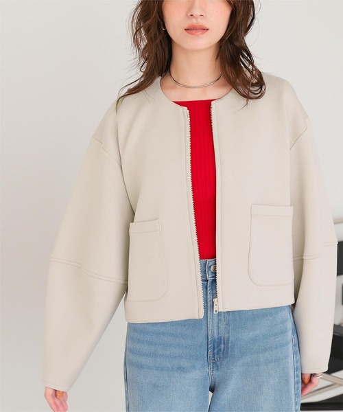 美品★トゥモローランド ボールジィ コクーンスリーブブルゾン Inoue / 162cm(TOMORROWLAND )スタイリング・コーディネート