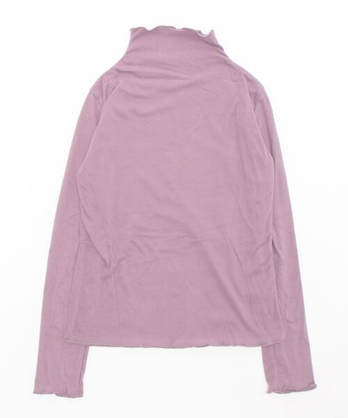 Burner(バーナー)の「【OKUOKU 0909】フリル ハイネック Tシャツ oku-tops-689672184031-149(Tシャツ/カットソー・レディース・C/D/E/F/A/B・FREE)」の7枚目の写真