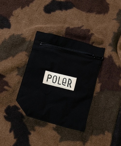 POLeR(ポーラー)の「POLeR/ポーラー CAMO FLEECE CREW(スウェット・メンズ・カモフラージュ・MEDIUM/LARGE)」の4枚目の写真