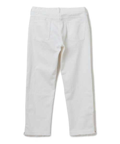 BEAMS LIGHTS(ビームスライツ)の「BEAMS LIGHTS / ハードウォッシュ ジップ デニムパンツ(デニムパンツ・メンズ・オフホワイト/サックスブルー・MEDIUM/LARGE/SMALL)」の5枚目の写真