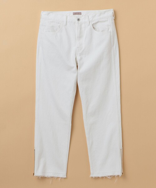 BEAMS LIGHTS(ビームスライツ)の「BEAMS LIGHTS / ハードウォッシュ ジップ デニムパンツ(デニムパンツ・メンズ・オフホワイト/サックスブルー・MEDIUM/LARGE/SMALL)」の13枚目の写真