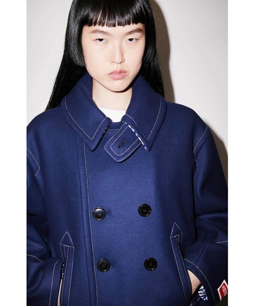 KENZO(ケンゾー)の「ウール ピー コート(ピーコート・レディース・ブルー系その他・34/36)」の5枚目の写真