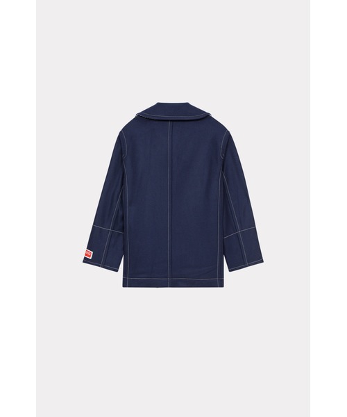 KENZO(ケンゾー)の「ウール ピー コート(ピーコート・レディース・ブルー系その他・34/36)」の10枚目の写真