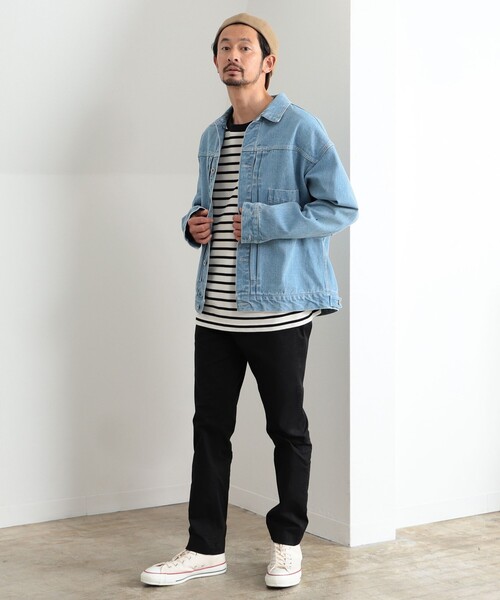 B:MING by BEAMS（ビーミングバイビームス）の「B:MING by BEAMS / デニム ジャケット（デニムジャケット・メンズ・ホワイト系その他5/ライトブルー・LARGE/SMALL/X-LARGE/MEDIUM）」の5枚目の写真