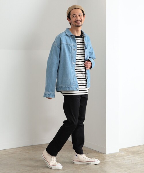 B:MING by BEAMS（ビーミングバイビームス）の「B:MING by BEAMS / デニム ジャケット（デニムジャケット・メンズ・ホワイト系その他5/ライトブルー・LARGE/SMALL/X-LARGE/MEDIUM）」の11枚目の写真