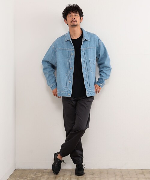 B:MING by BEAMS（ビーミングバイビームス）の「B:MING by BEAMS / デニム ジャケット（デニムジャケット・メンズ・ホワイト系その他5/ライトブルー・LARGE/SMALL/X-LARGE/MEDIUM）」の15枚目の写真