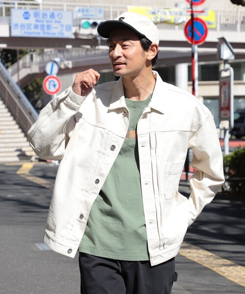 B:MING by BEAMS（ビーミングバイビームス）の「B:MING by BEAMS / デニム ジャケット（デニムジャケット・メンズ・ホワイト系その他5/ライトブルー・LARGE/SMALL/X-LARGE/MEDIUM）」の8枚目の写真