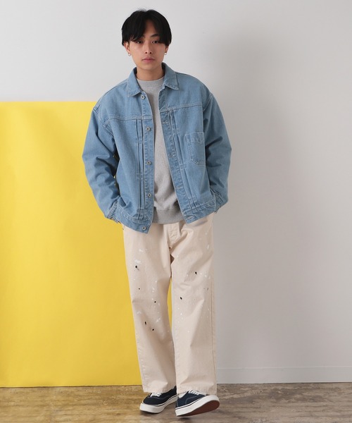 B:MING by BEAMS（ビーミングバイビームス）の「B:MING by BEAMS / デニム ジャケット（デニムジャケット・メンズ・ホワイト系その他5/ライトブルー・LARGE/SMALL/X-LARGE/MEDIUM）」の20枚目の写真