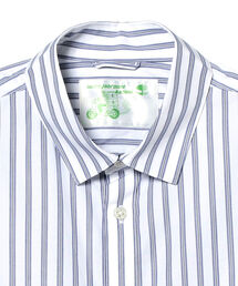 Rajabrooke青 長袖シャツ RAJABROOKE 