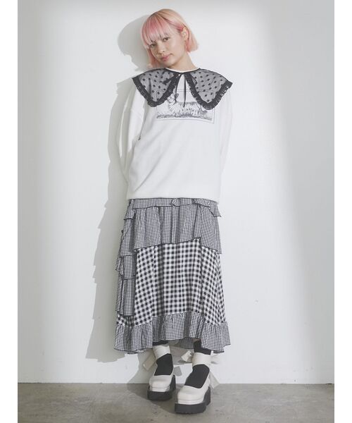 merry jenny（メリージェニー）の「SKYE TERRIERスウェット（スウェット・レディース・オフホワイト/グレー/イエロー・FREE）」の21枚目の写真