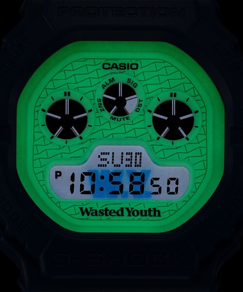 FREAK'S STORE(フリークスストア)の「CASIO/G-SHOCK/カシオ/Gショック 5900 SERIES/DW-5900WY-2JR(アナログ腕時計・メンズ・ネイビー・フリ-)」の9枚目の写真