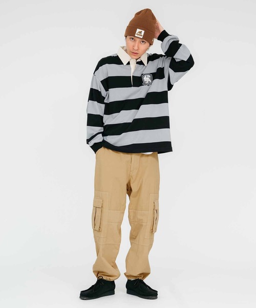 XLARGE（エクストララージ）の「LOOSE FIT CARGO PANTS（カーゴパンツ・メンズ・ブラック/オリーブ/グレー/ベージュ・30inch/32inch/34inch/36inch）」の13枚目の写真