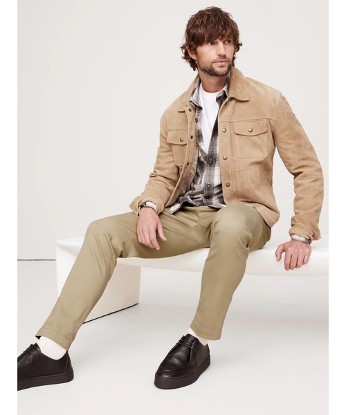 Banana Republic(バナナリパブリック)の「Rapid Movement アスレチック チノパンツ(チノパンツ・メンズ・ベージュ/チャコールグレー/ブラック/ブラウン/ネイビー/ライトブラウン・30W 30L/29W 30L/32W 30L/31W 30L/34W 30L/33W 30L/28W 30L)」の10枚目の写真