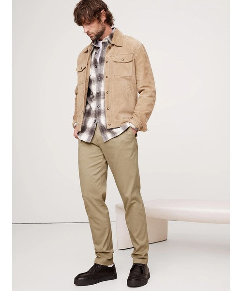 Banana Republic(バナナリパブリック)の「Rapid Movement アスレチック チノパンツ(チノパンツ・メンズ・ベージュ/チャコールグレー/ブラック/ブラウン/ネイビー/ライトブラウン・30W 30L/29W 30L/32W 30L/31W 30L/34W 30L/33W 30L/28W 30L)」の8枚目の写真