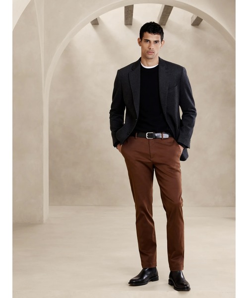 Banana Republic(バナナリパブリック)の「Rapid Movement アスレチック チノパンツ(チノパンツ・メンズ・ベージュ/チャコールグレー/ブラック/ブラウン/ネイビー/ライトブラウン・30W 30L/29W 30L/32W 30L/31W 30L/34W 30L/33W 30L/28W 30L)」の18枚目の写真