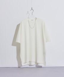 tk.TAKEO KIKUCHI | Vチェーンネックレス付き半袖カットソー(Tシャツ/カットソー)