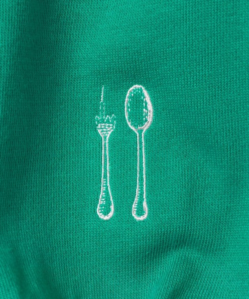 niko and...（ニコアンド）の「[Fishs Eddy(フィッシュエディ)]裏起毛スウェットプルオーバー【UNISEX】（スウェット・レディース・ネイビー/その他1/グリーン・MEDIUM/LARGE）」の14枚目の写真