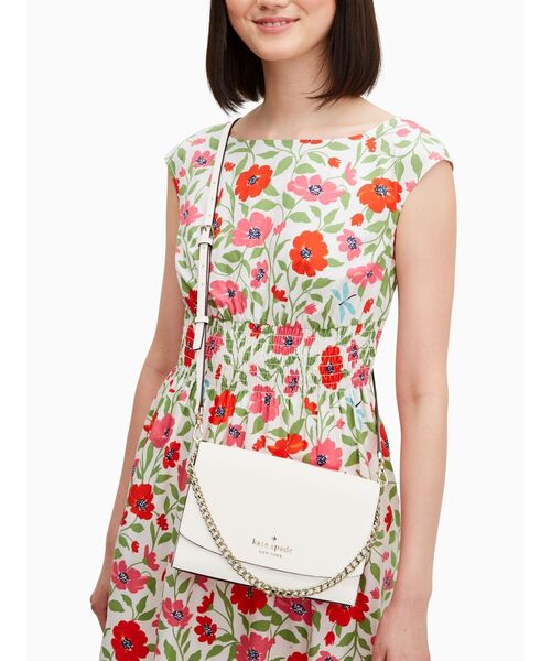 kate spade new york（ケイトスペード ニューヨーク）の「カーソン コンバーチブル クロスボディ（ショルダーバッグ・レディース・アイボリー・ONESIZE）」の3枚目の写真