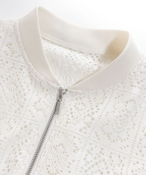 セール】《JaVaジャバ コラボ》コーデの格上げ。レース柄シアー