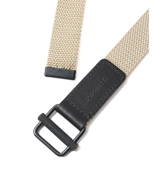 SOPHNET.(ソフネット)の「EASY BELT(ベルト・メンズ・グリーン/パープル/ベージュ/ブラック・FREE)」の5枚目の写真