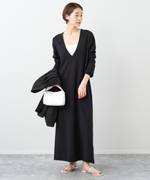 plage | 《追加》【R’IAM】DEEP Vneck ワンピース(ワンピース)