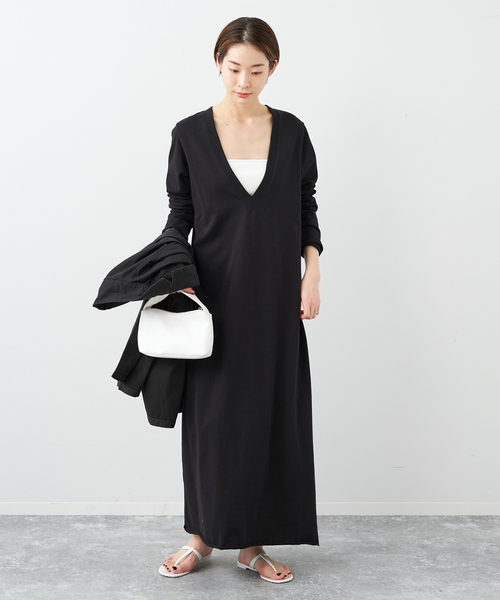 plage RIAM 完売　Vネックワンピース 美品 plage RIAM 完売 Vネックワンピース - メルカリ