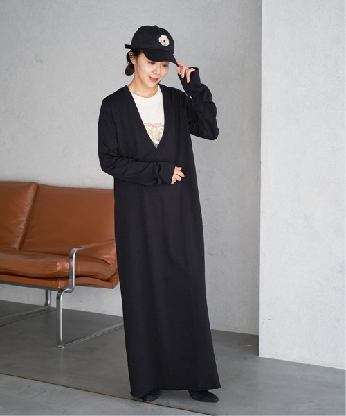 極美品Plageプラージュ【R'IAM】リアム DEEP Vneck ワンピース plage（プラージュ）の「《予約》DEEP Vneck ワンピース