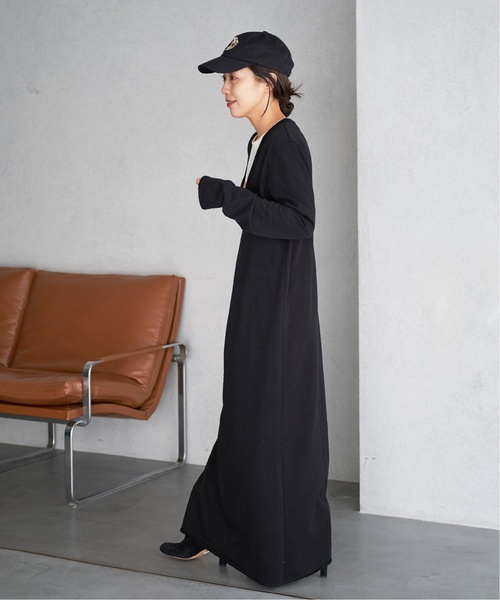 plage（プラージュ）の「《追加》【R’IAM】DEEP Vneck ワンピース（ワンピース・レディース・ブラック/グレー/ホワイト・38/36）」の12枚目の写真