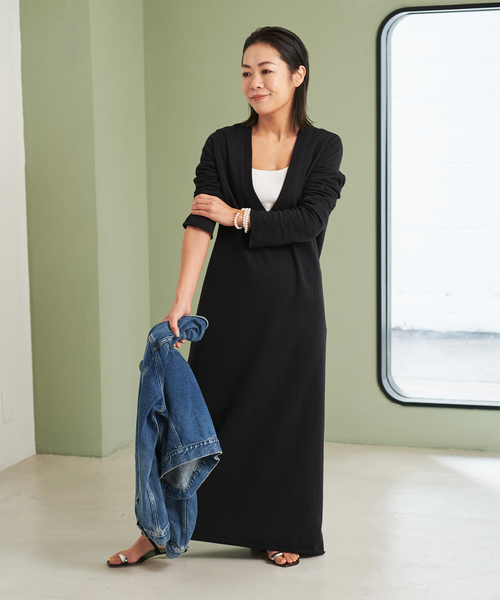 プラージュ　リアム　R'IAM HEM BORDER ONEPIECE Plage 【R'IAM】HEM BORDER ワンピース