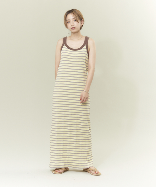 MILLER(ミラー)の「【Miller】カットワンピース(ワンピース・レディース・ブラウン/イエロー/グリーン・フリー)」の12枚目の写真